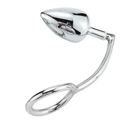 4663 with Cock Steel Stainless Set DiscreetChoice Hook Anal Ring 0410